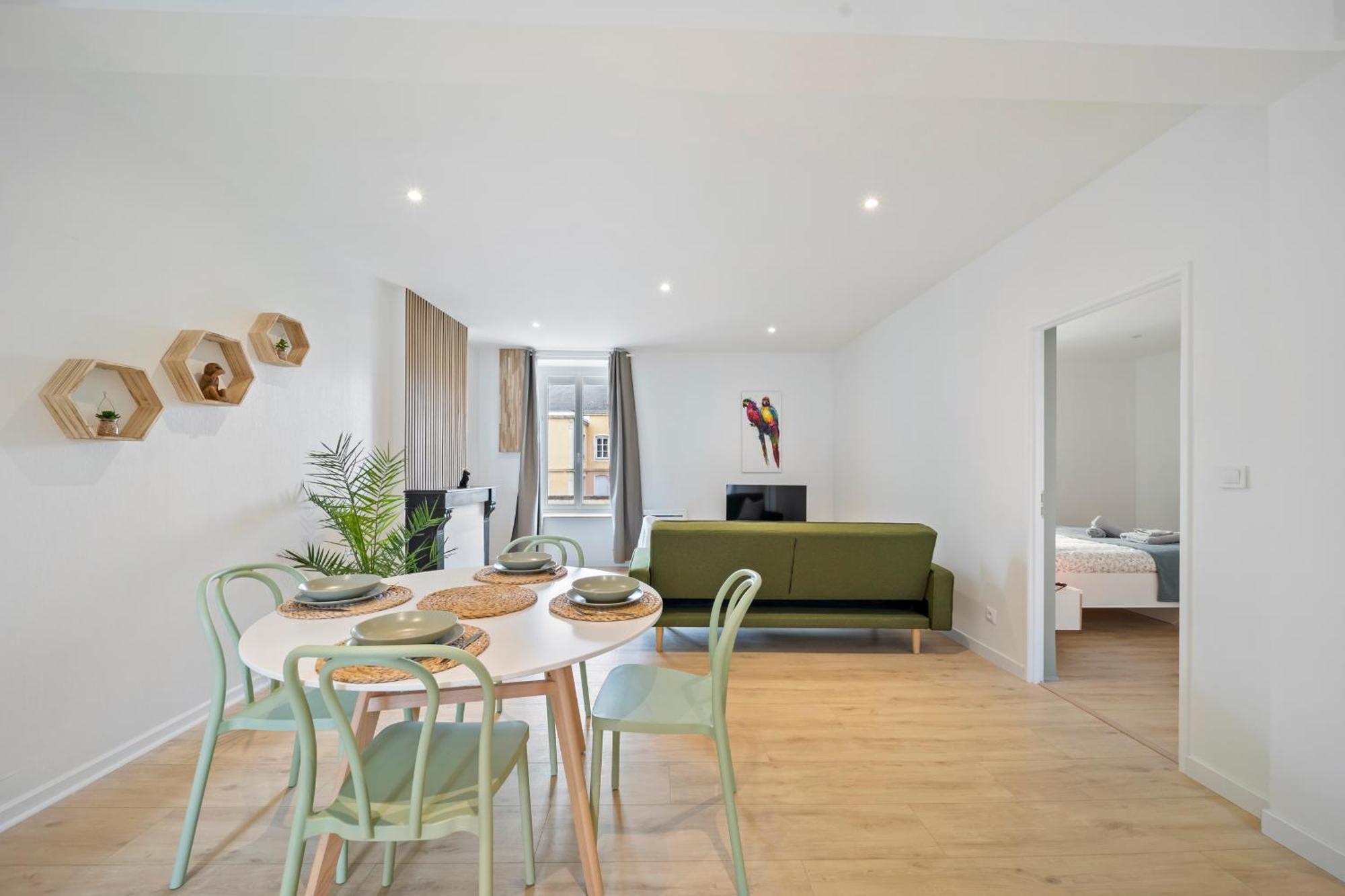 Lion King Appart 65 M2 Tout Inclus Chalon-sur-Saone Luaran gambar